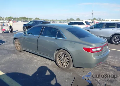 2017 Lincoln Continental Select из США, поврежденный, VIN 1LN6L9TP6H5620957